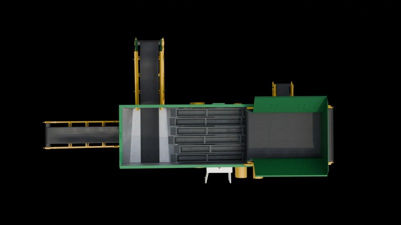 Ballistic Separator - Top View