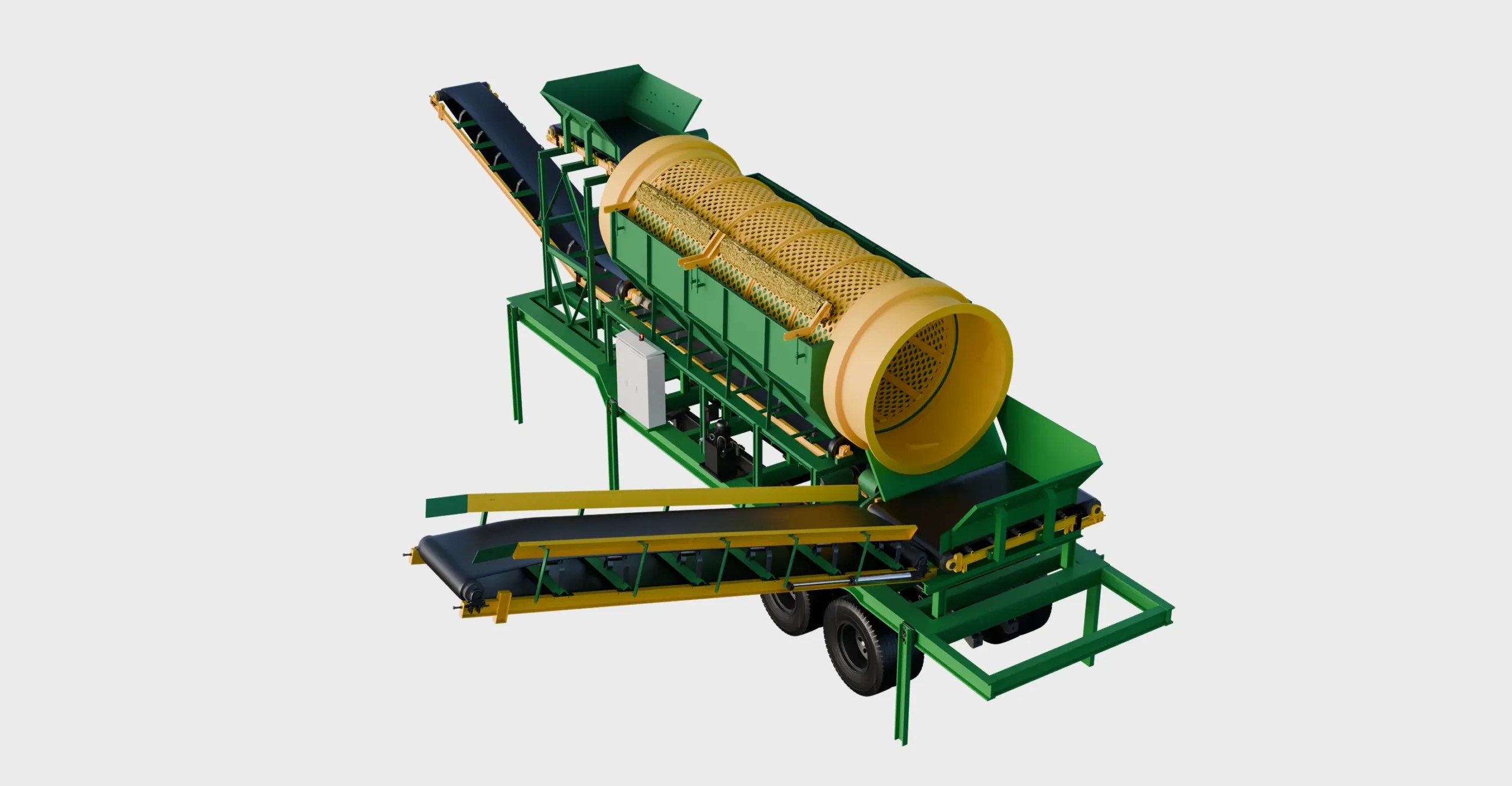Mobile Trommel Screen - View 1