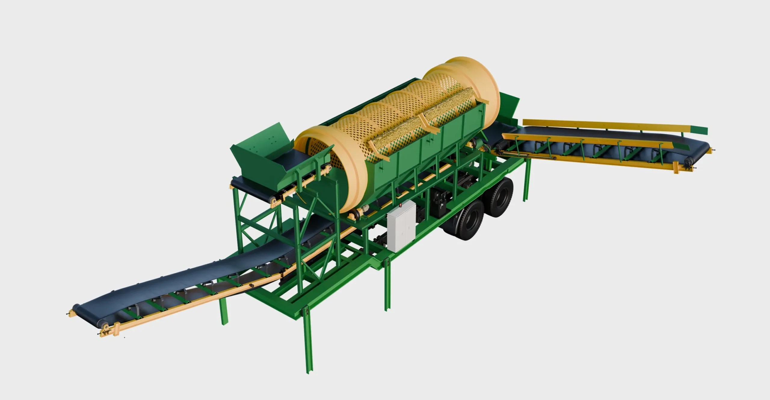 Mobile Trommel Screen - View 2