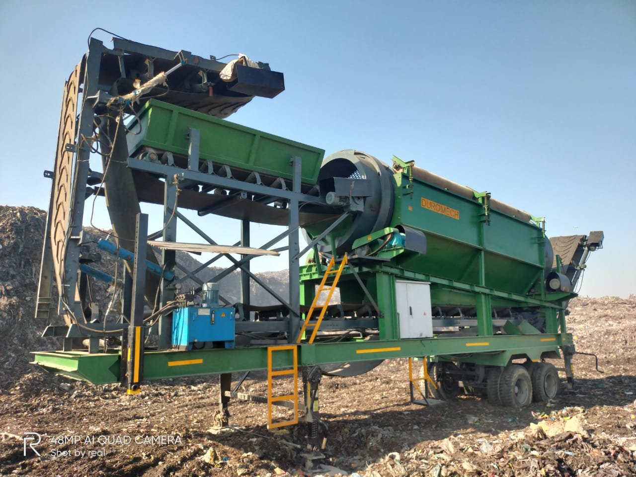 Mobile Trommel Screen - Main View