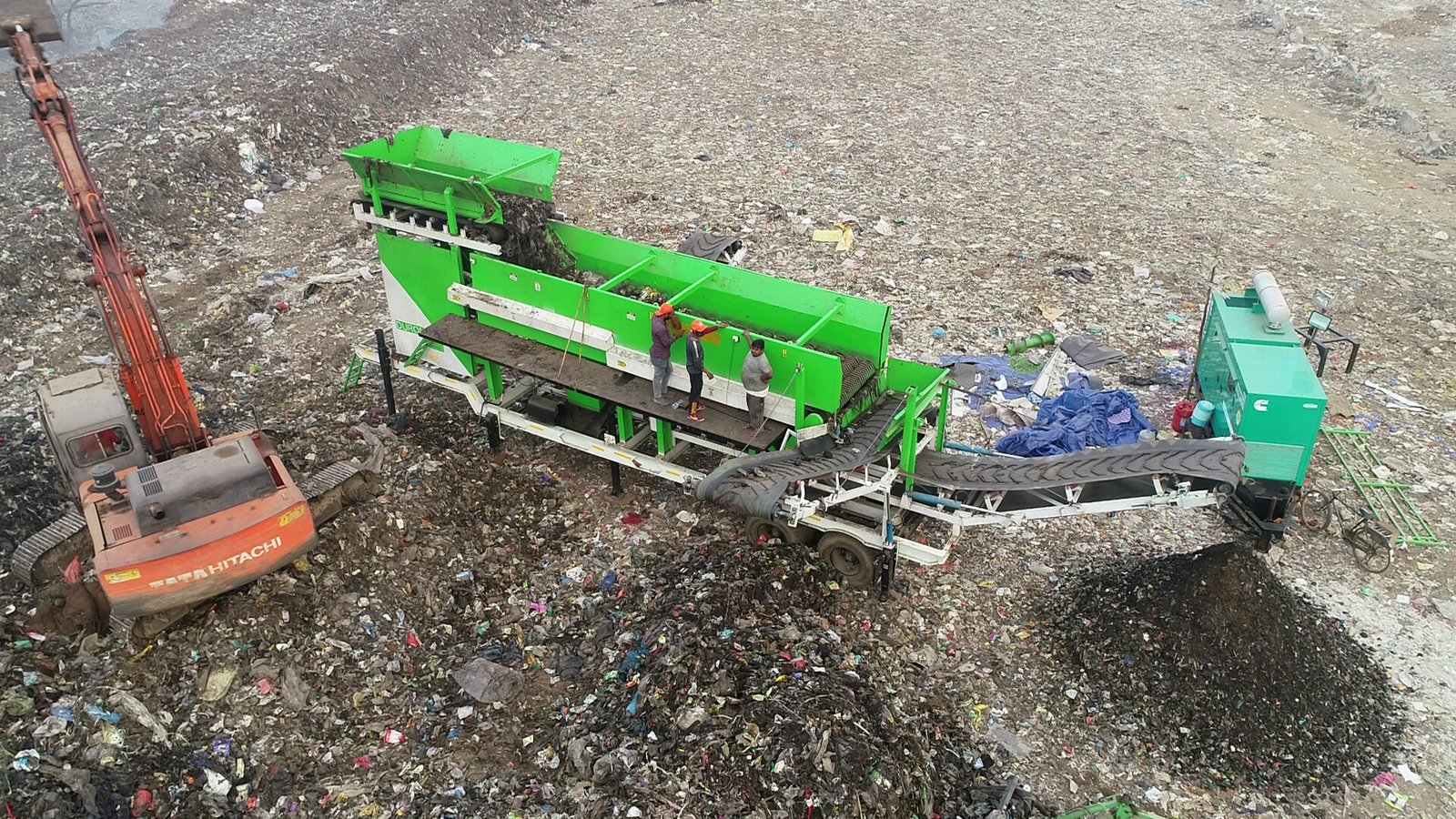 1000 TPD Rotor Screen
