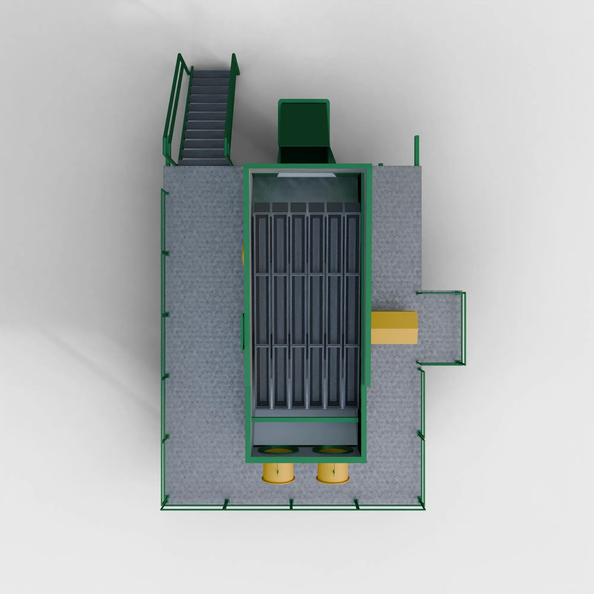 Stationary Ballistic Separator - View 1