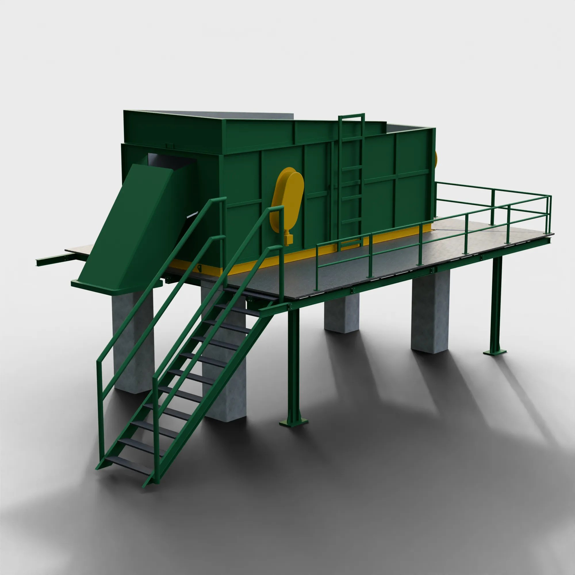 Stationary Ballistic Separator - View 2