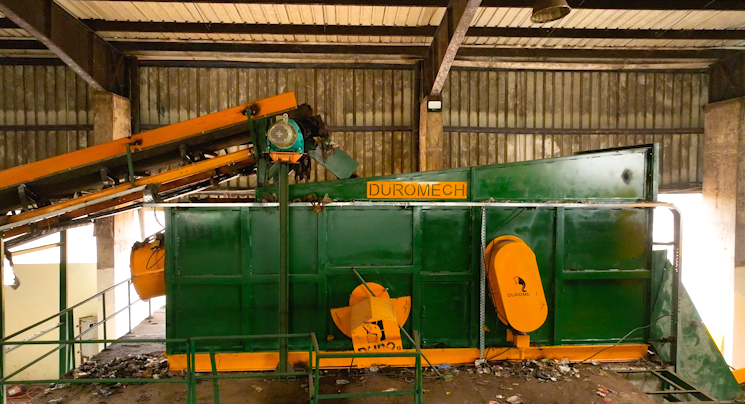 Stationary Ballistic Separator