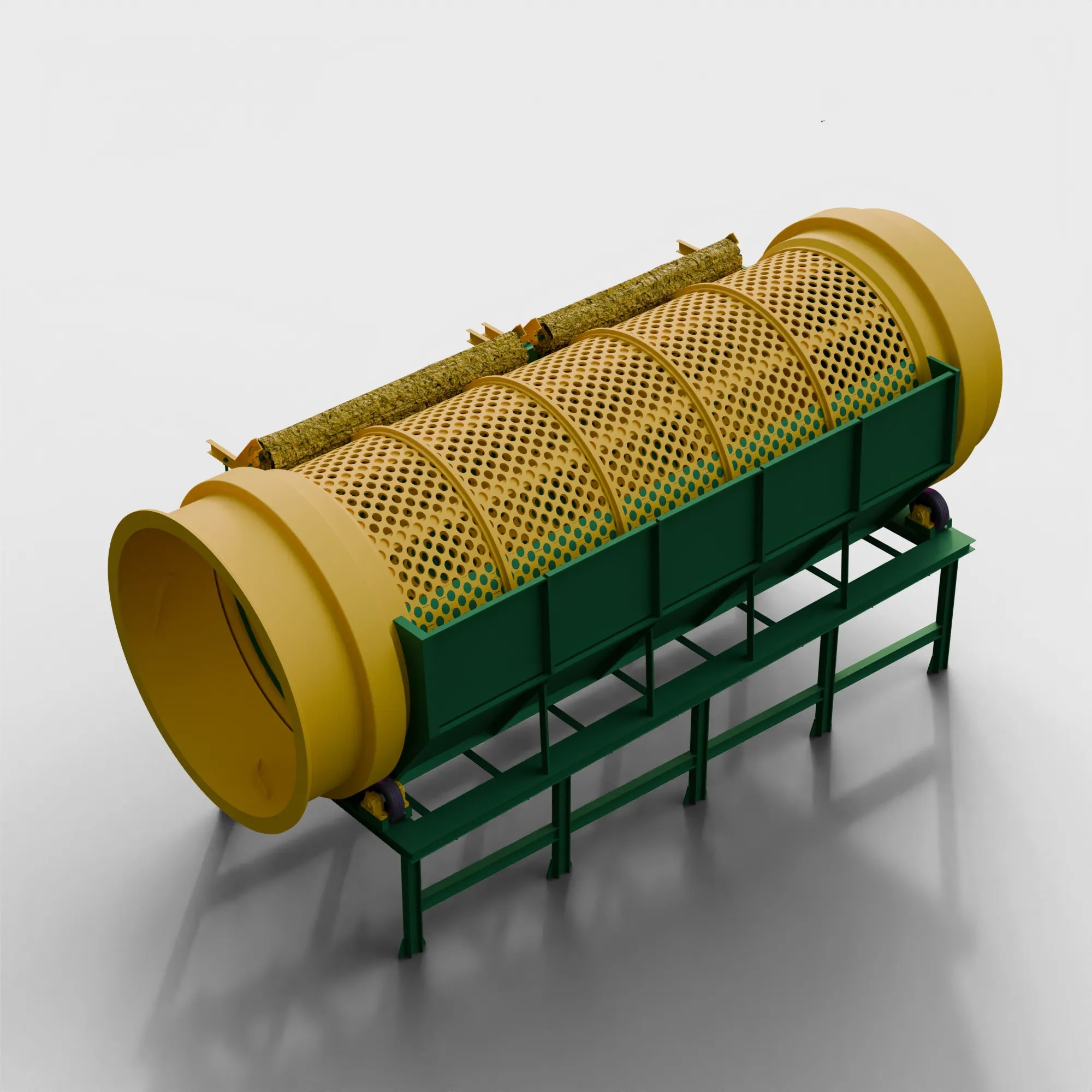 Stationary Trommel Screen - View 1