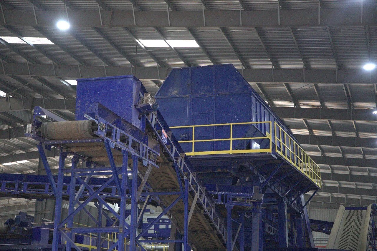 Stationary Trommel Screen - Field View